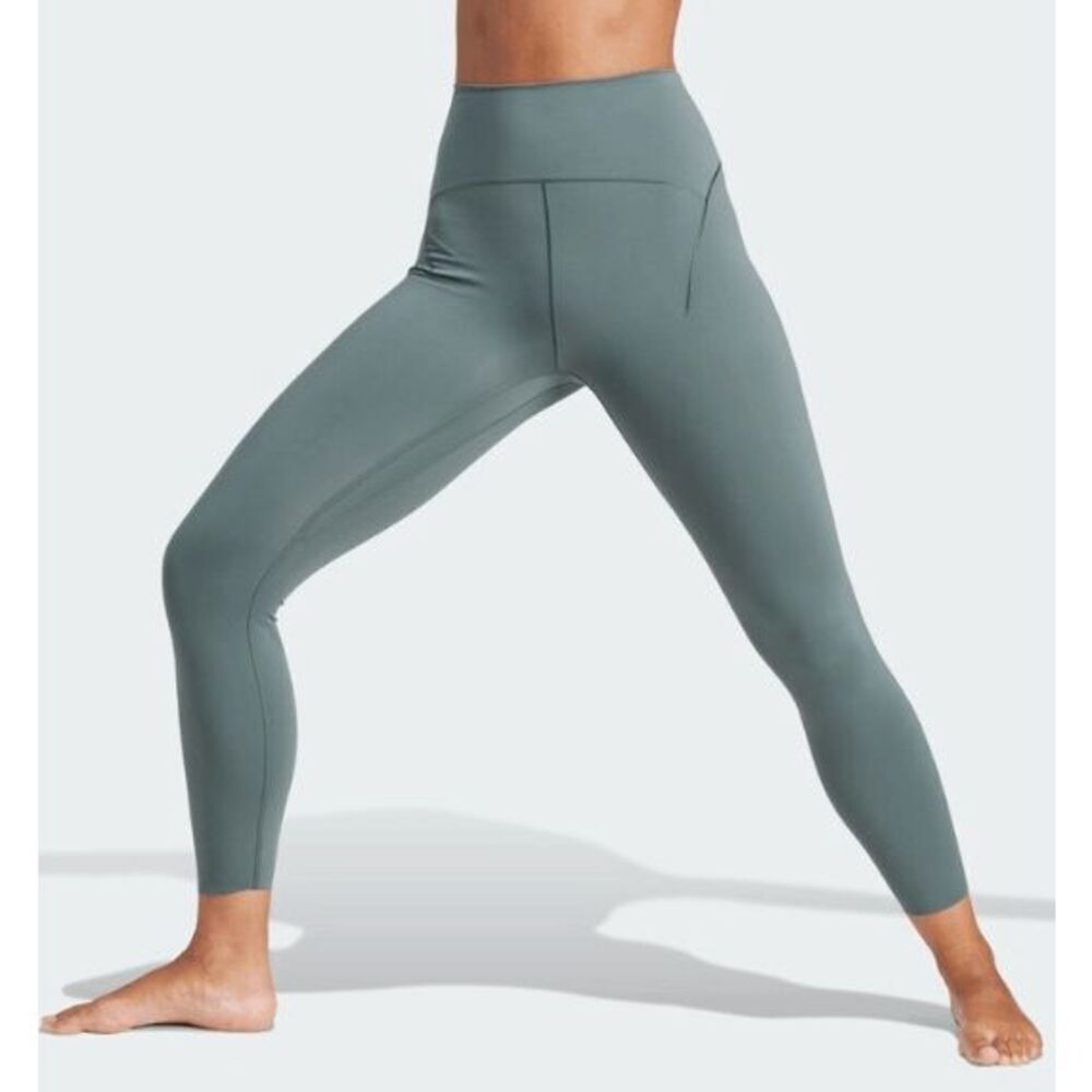 adidas Women's All Me Luxe 7/8 Leggings Lightweight Legend Ivy L
